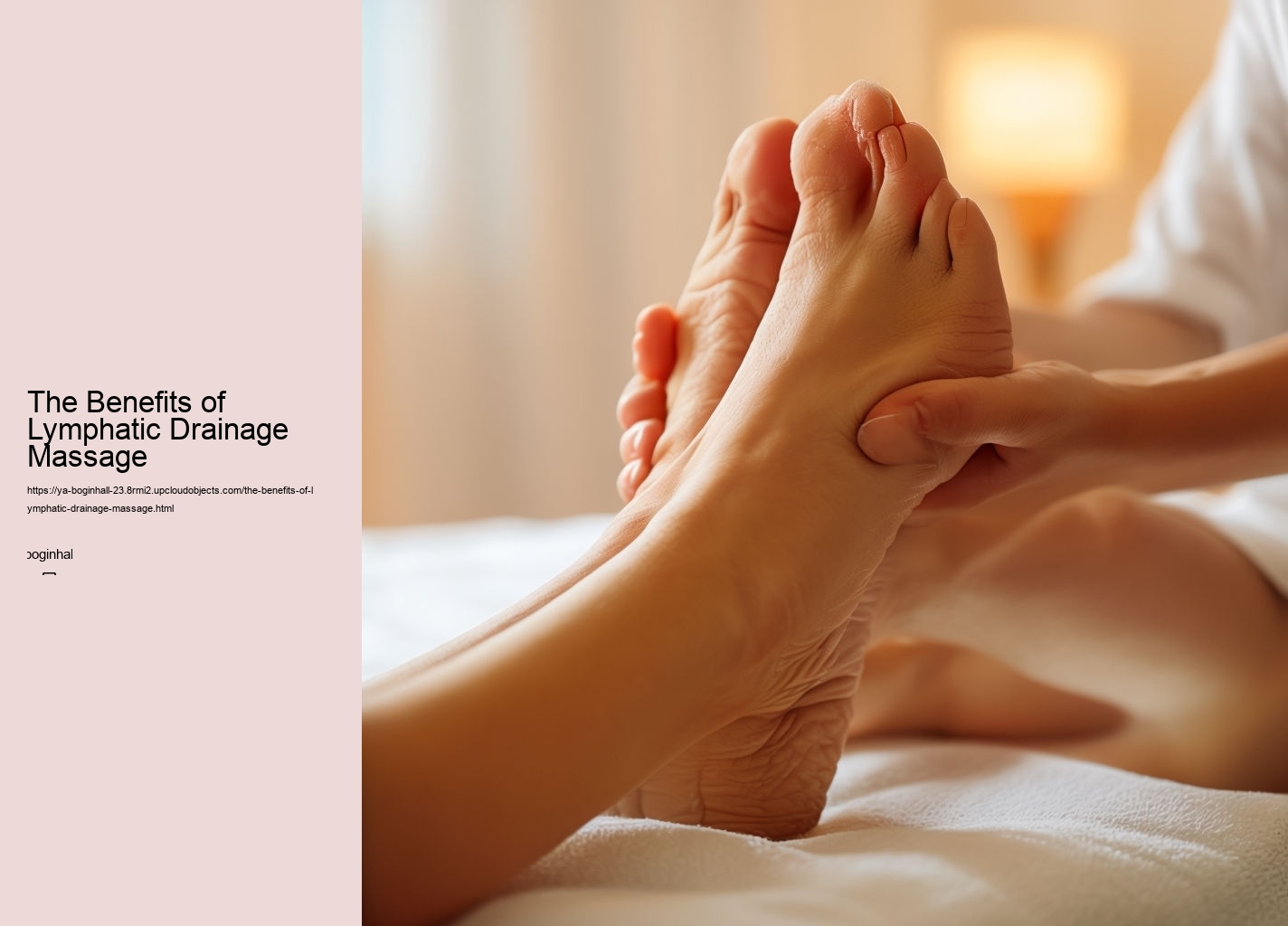 The Benefits of Lymphatic Drainage Massage